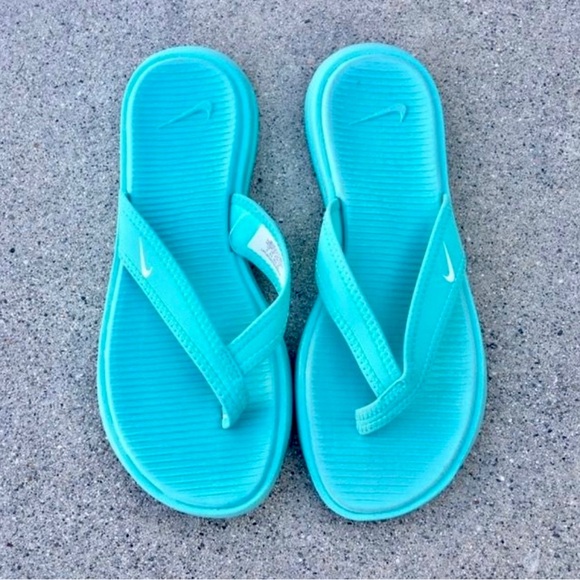 WMNS NIKE ULTRA CELSO THONG LIGHT BLUES OCEANS TURQ - Picture 5 of 6